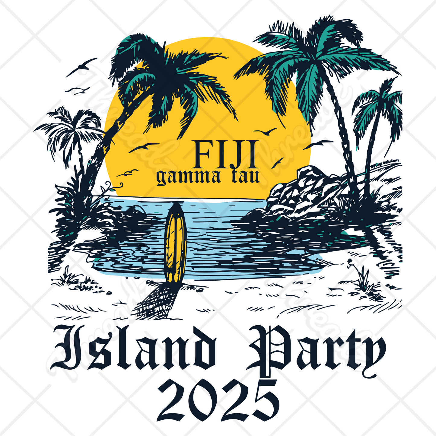 Phi Gamma Delta - Island Party
